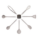 Набор кухонных инструментов FREDIANO 8 пр. (силикон+пластик)