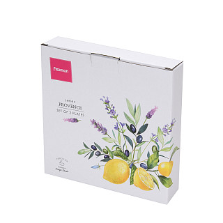 Šķīvju komplekts PROVENCE 21 cm x 2gab. (porcelāns)