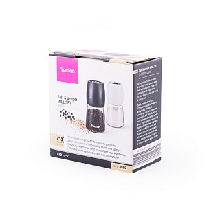 Salt & pepper mill set 2х130 ml (glass)