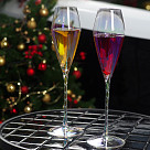 Champaign glasses set 230 ml / 2 pcs. (glass), art 19024