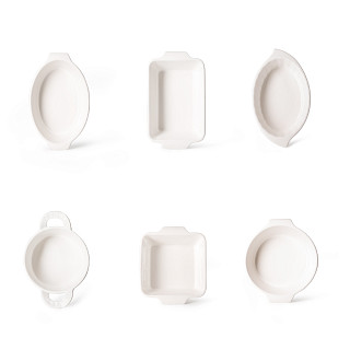 Kepimo indas 13 x 10 x 4,5 cm / 220 ml Horeca porcelianas