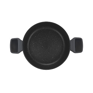 Sautējamā panna Titanium PRO 28x8 cm / 4.3 l ar stikla vāku