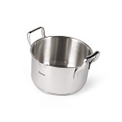 Кастрюля из нержавеющей стали индукционная 2,5 л / 18 см Fabia