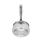 Puodukas ABSOLUTE PRO 18x9 cm / 2,2 l su stikliniu dangčiu (nerūdijantis plienas)