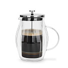 Double wall French press 1 l, art. 9124