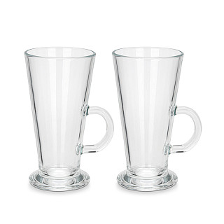 Glāžu komplekts karstajiem dzērieniem 280 ml x 2 gab. (stikls)