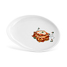 Овальная тарелка BON APPETIT 23 × 14 см (фарфор)
