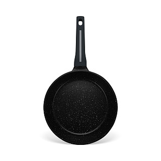 Frying pan Luxuria 24x5.5 cm with induction bottom (aluminium with non-stick coating)