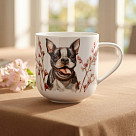 Krūze DOGS 380 ml (jaunais kaula porcelāns)