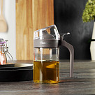 Oil bottle 250 ml with plastic lid (glass)