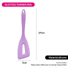 Slotted turner IRIS 27 cm (silicone) (18 pcs per PVC tube)