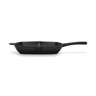 Čuguna grillpanna čertrkantaina 27x4.6 cm Čuguna grillpanna čertrkantaina 27x4.6 cm