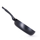 Deep frying pan Velia 24x6.5 cm with induction bottom (aluminium with non-stick coating)