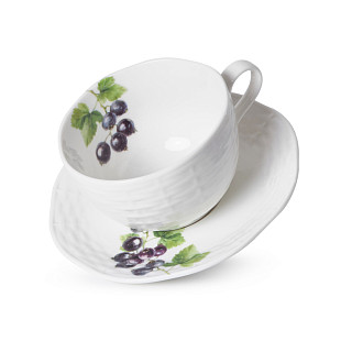 Сup CURRANT 280 ml with saucer (new bone china)