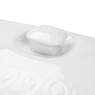 Stačiakampė kepimo indas su keraminiu dangčiu Parmigiano 33,5x21,5x7,2 cm / 2,1L (porcelianas)