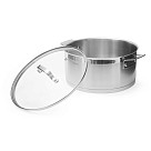 Pot FOBUS 28x13 cm / 8 L with glass lid