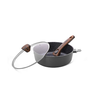 Deep frying pan CAPELLA  24 сm with detachable handle
