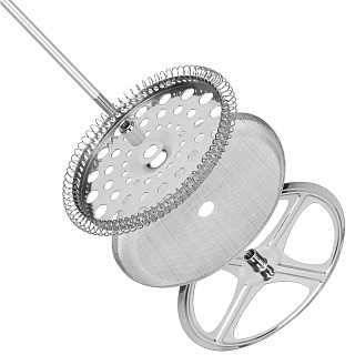 Double wall French press 1 l, art. 9128