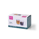 Cup set 2pcs LUNGO 300 ml double wall glass (borosilicate glass)