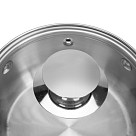 Mini cooking pot GULLIVER 14x7 сm / 1,1 l with steamer insert