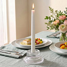 Tealight and pillar candle holder 11х5 cm  (glass)