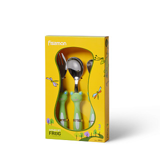 Cutlery set FROG 3 pcs (stainless steel)