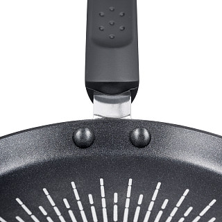 Crepe pan Velia 22 cm with induction bottom (aluminium with non-stick coating)