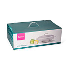 Oval chafing dish 42x25x19 cm / 3.0 LTR (heat resistant glass)