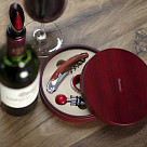 Wine accessories set 4 pcs. (stainless steel+ zinc alloy)