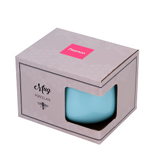 Кружка фарфоровая 400 мл, art 19201