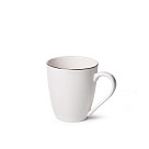 Mug ALEKSA 380 ml color white (porcelain)