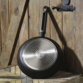 Frying pan VELA ROCK 20x4 cm with induction bottom (aluminum with non-stick coating)