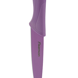 4" Paring knife CARAMELLA 10 cm with sheath (stainless steel) (72 pcs in displaybox)