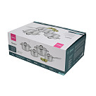 8-piece cookware set Federica (saucepan - 1.1 l; casserole - 1.5 l / 3 l / 5.2 l)