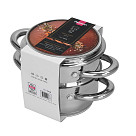 Mini cooking pot GULLIVER 14x7 сm / 1,1 l with steamer insert