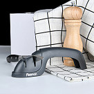 Knife sharpener 19.5x4.5x6 cm for two-step sharpening (diamond, ceramic)