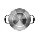 Casserole Vita 4.5 l with glass lid (stainless steel)