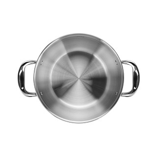Casserole Vita 4.5 l with glass lid (stainless steel)