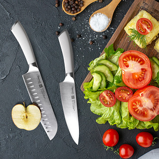 Peilis Santoku MAGNUM 18cm (plienas)