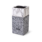 Kitchen knife organizer 11x11x23 cm, color MARBLE (plastic)