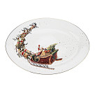 Porcelain dish 35 cm Christmas