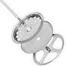 Spiedkanna ar dubulto stiklu 1 l, art. 9128