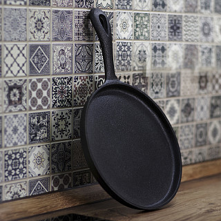 Crepe pan 20x1.5 cm (cast iron)