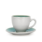 Tea couple CELINE (ceramic) azure