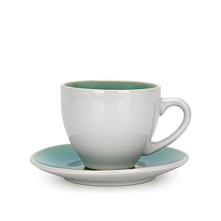 Tea couple CELINE (ceramic) azure