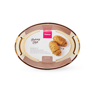 Oval baking dish 28.5х20.3x6 cm (borosilicate glass)