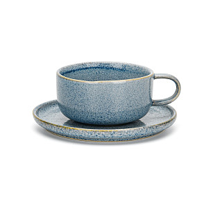 Cup COZY 230 ml with saucer 14 cm (ceramic)
