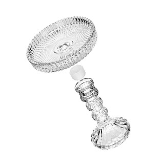 Pillar candle holder 10х14 cm (glass)
