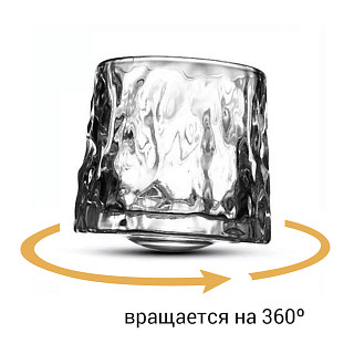 Rotating whiskey glasses 180 ml / 2 pcs