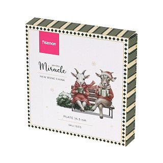 Šķīvis MIRACLE 10 cm (jaunais kaula porcelāns)